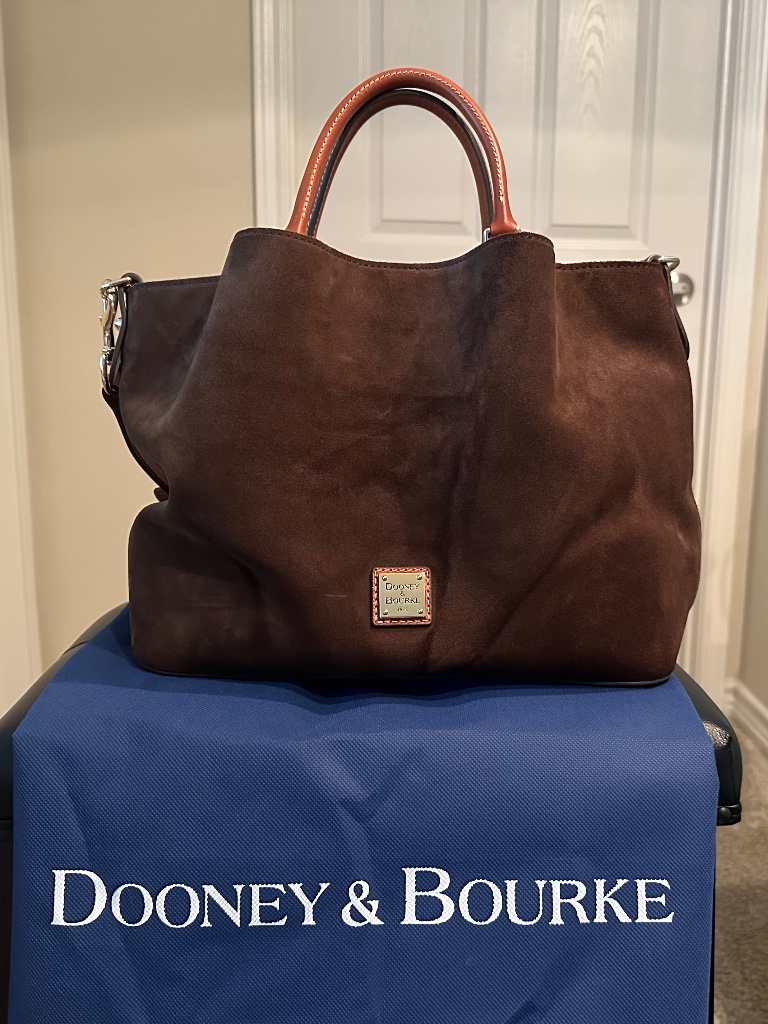 Dooney And Bourke Suede Large Barlow